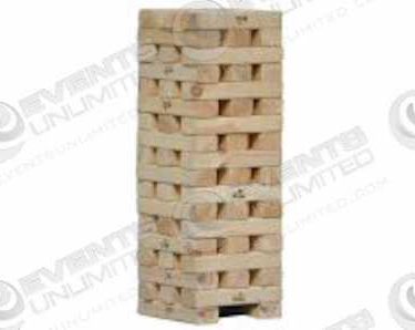 Giant Jenga Game - Lubbock Event Rentals