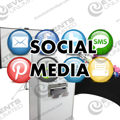 social media photo booth rental