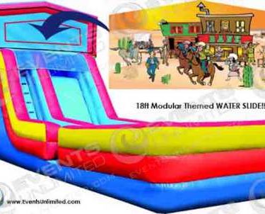 18ft Wet Dry Modular Slide