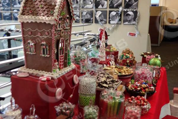 An amazing candy station.