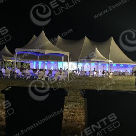 This major event tent, furniture decor, and more was hugely successful for the Hamptons themed event.