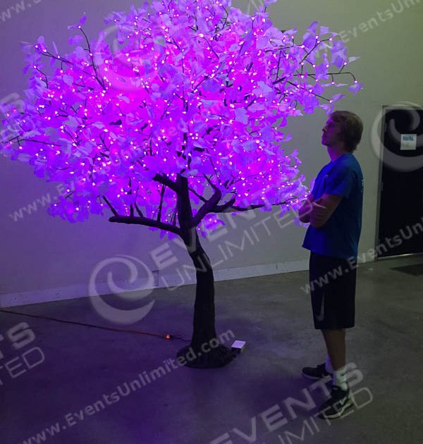 Lighted Trees Al Led