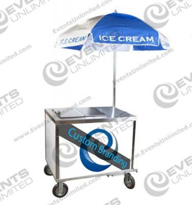 Ice Cream Cart Branded