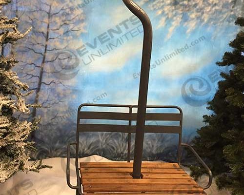 ski chair prop