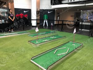 custom golf game and retail display