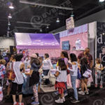 Exhibit booth for Vidcon.