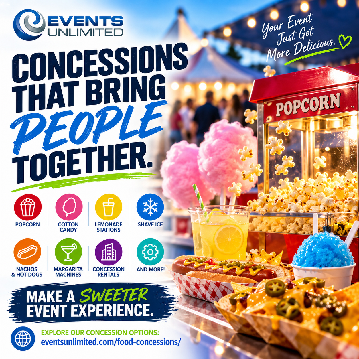More Than a Snack: How Food Concessions Add to the Event Experience